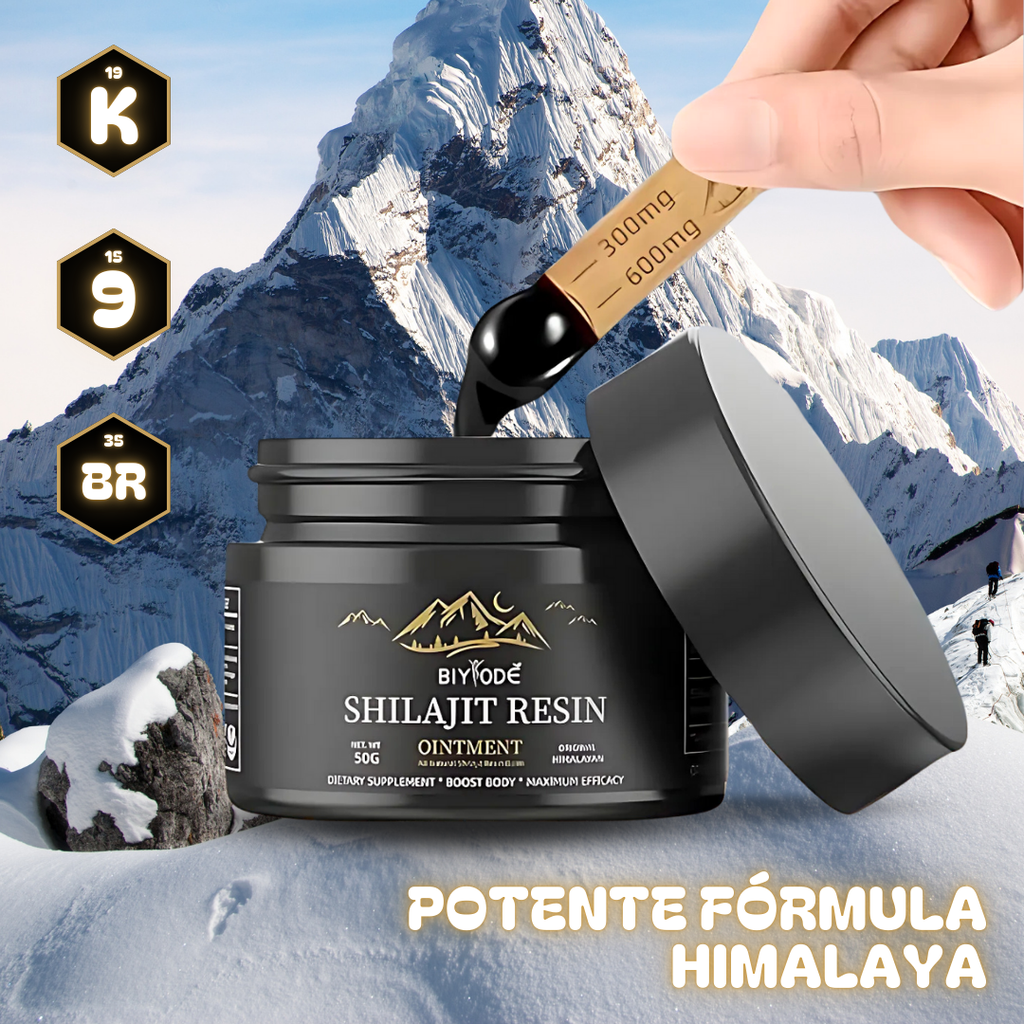 Shilajit™ Auténtico del Himalaya 30g – Energía Natural sin Cafeína
