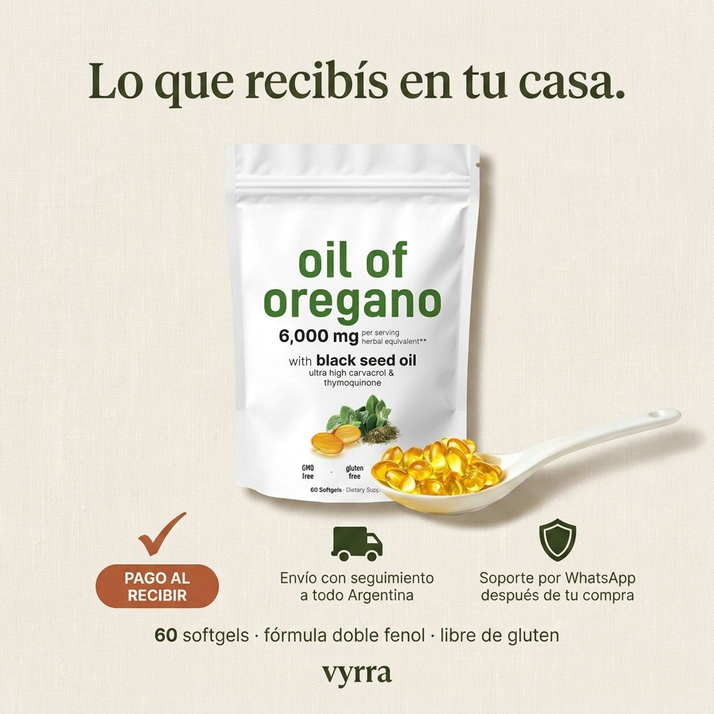 Aceite De Oregano X 60 Capsulas - ID 6992 — vista 7