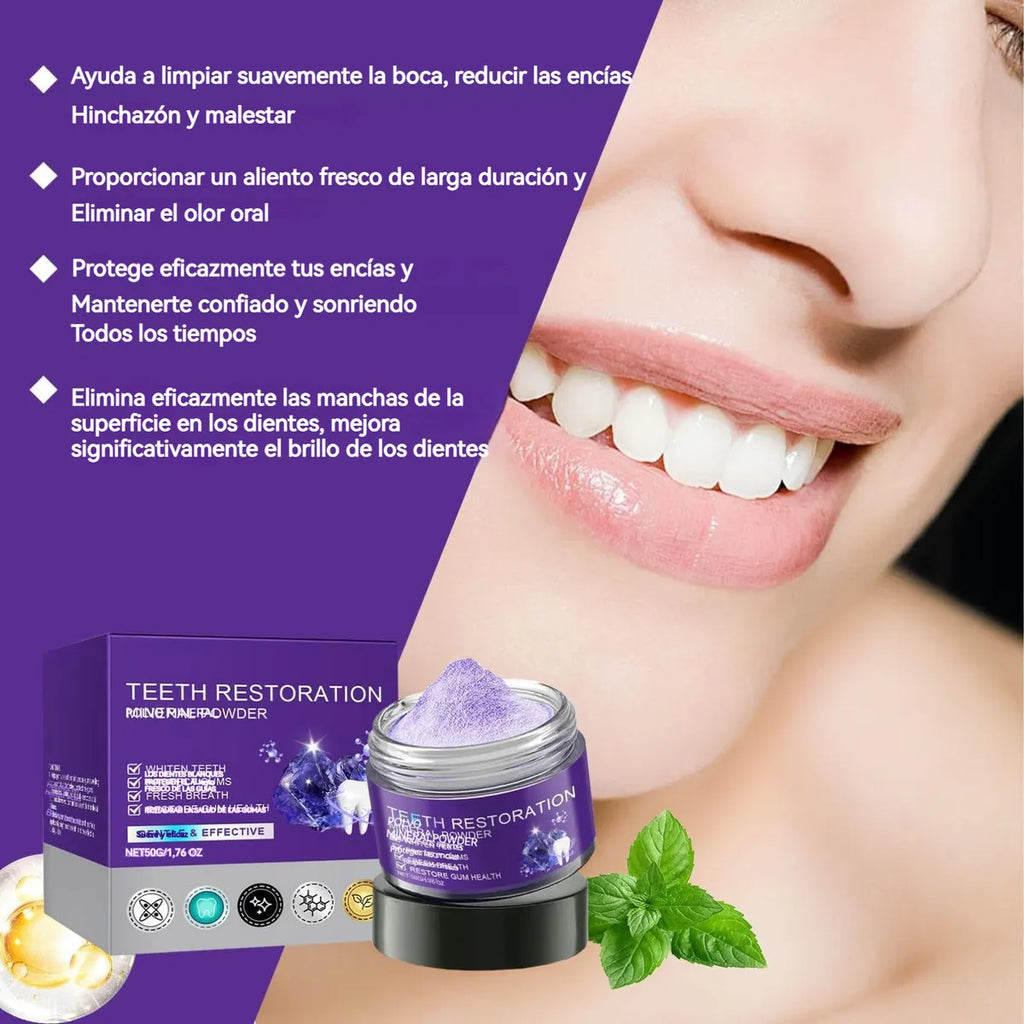 Smile Confidence™ – El polvo dental que restaura tu confianza y hace que sonrías sin límites