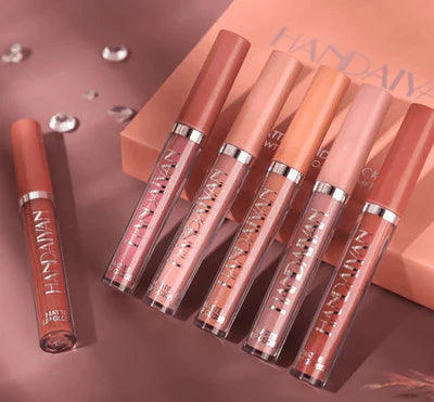 HANDAIYAN™ – Set de 6 Labiales Mate de Larga Duración