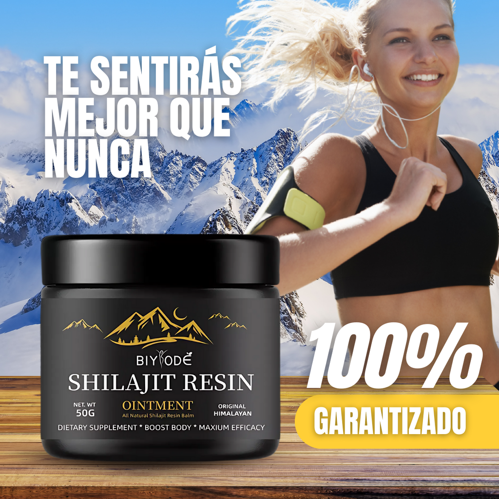 Shilajit™ Auténtico del Himalaya 30g – Energía Natural sin Cafeína