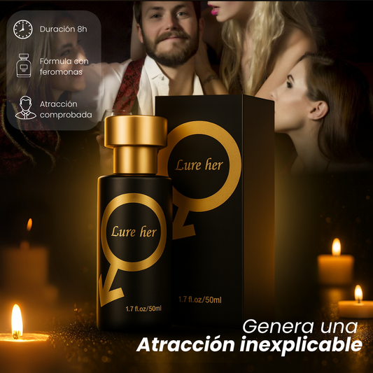 Lure Her™ – El perfume que activa la atracción subconsciente y hace que ellas sientan algo especial por ti