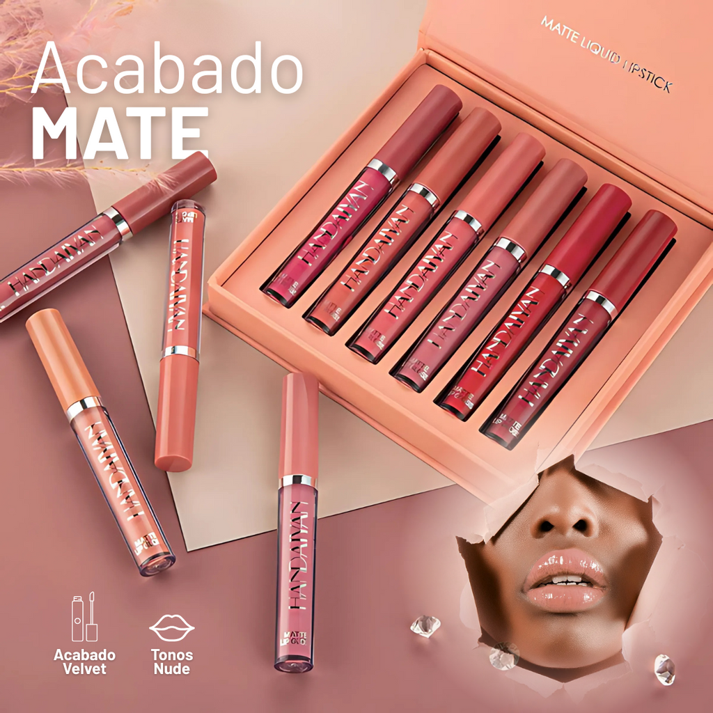 HydraLux Matte™ – Los labiales que te embellecen mientras hidratan tus labios las 24 horas