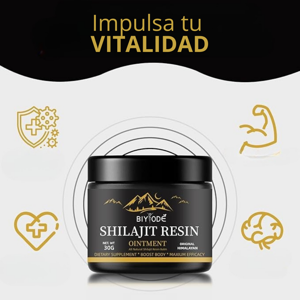 Shilajit Energía Celular™ – La resina que restaura tu vitalidad desde el origen