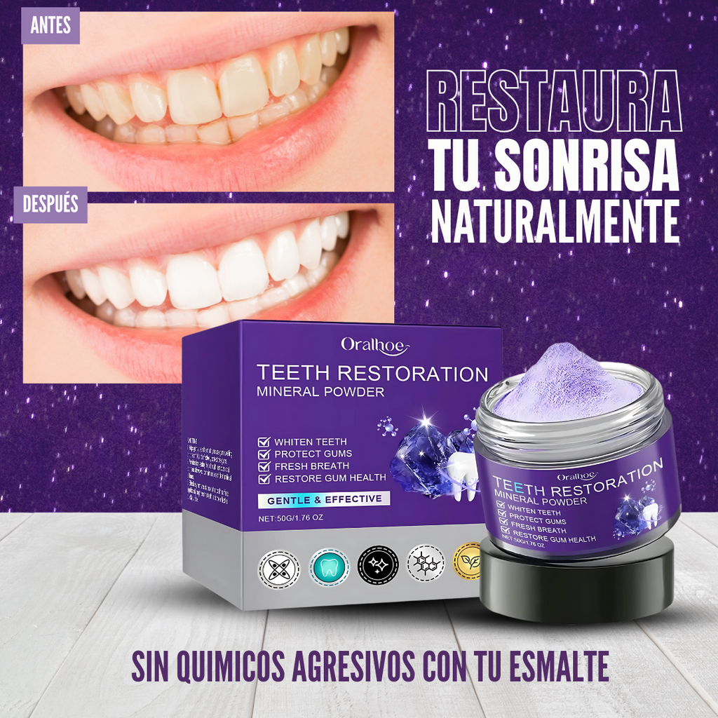Smile Confidence™ – El polvo dental que restaura tu confianza y hace que sonrías sin límites