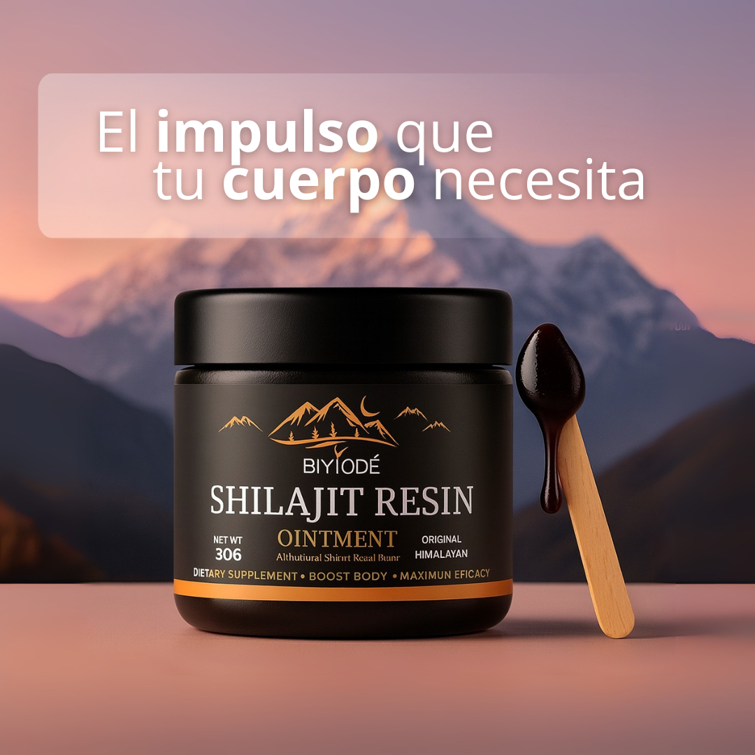 Shilajit™ Auténtico del Himalaya 30g – Energía Natural sin Cafeína